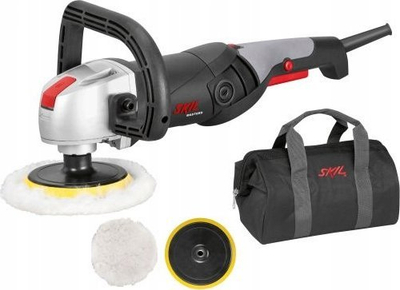 Lustrushe rrotulluese Skil 9955 MA, 1300W, disk 180mm, gri me të zezë