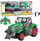 Lodër traktor me pult RC Agricultural Tractor, 1:24, i gjelbër