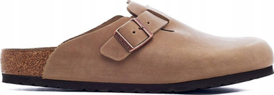 Sabot Birkenstock Boston, lëkurë, nr 45, bezhë