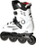 Patina inline Nils Extreme NA20001 për goca, nr. 36, rrota gome PU, të bardha
