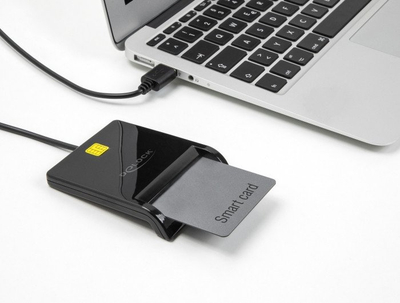 Lexues smart card Delock 91724, USB A, i zi