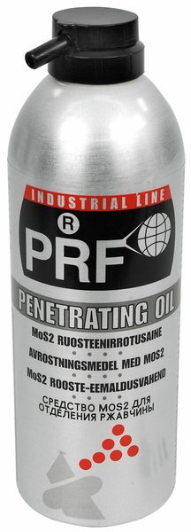 Vaj depërtues PRF Penetrating Oil MoS2, me spërkatës, 520ml, ngjyrë argjendtë