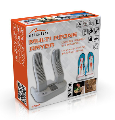 Tharëse këpucësh Media-Tech Multi Dryer Ozone Pro MT6507, funksion sterilizimi, ozon