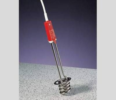 Ngrohës zhytës Rommelsbacher TS 1502, 1500W, çelik inoks, i kuq