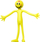 Lodër antistres që përkulet Little Man 3367, 12.5 cm, shumëngjyrëshe