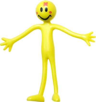 Lodër antistres që përkulet Little Man 3367, 12.5 cm, shumëngjyrëshe