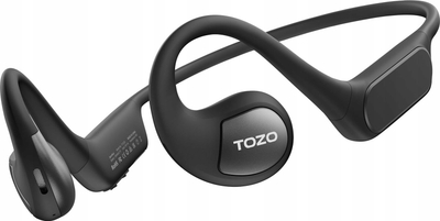 Kufje wireless TOZO OpenReal, open ear, Bluetooth 5.3, të zeza