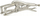 Këmbalidhëse fiksuese Mors Locking, 225mm, për llamarinë, tip U