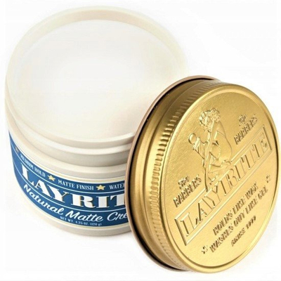 Помада за коса Layrite Natural Matte Cream, мат завршница, 120g, унисекс