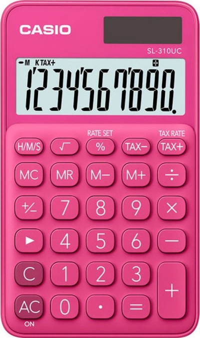 Llogaritës Casio 3722 SL-310UC-RD BOX, rozë