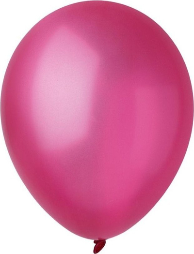 Balona Decomex Metallic, 11", set 100 copë, fuchsia metalike