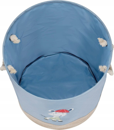 Kosh rrobash dhe lodrash Wenko Toy Bag, 63L, me doreza litari, blu e hapur