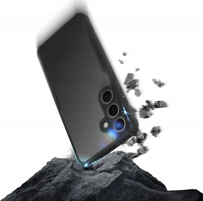 Mbrojtëse telefoni Samsung Galaxy A34, anti-shok, transparente, blu