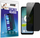 Xham privatësie hibrid Grizz SecretGlass për Motorola Moto E13, mat, transparencë e zezë