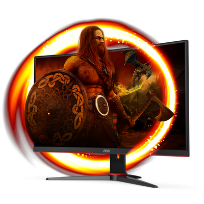 Monitori AOC C27G2ZE/BK, 27 inç, i lakuar, 240Hz, FHD, i zi