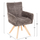 Karrige ngrënieje Gazer 66×63×91 cm (HM9845.03), gri