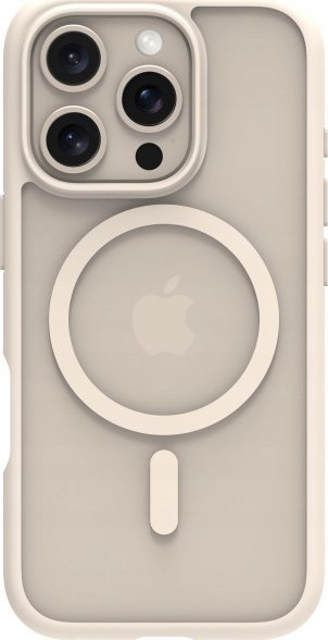Maskë telefoni dbramante1928 Grenen MagSafe për iPhone 16 Pro, transparente, ngjyrë ari