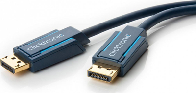 Kabllo DisplayPort Clicktronic 1.4, 3m, M/M, blu