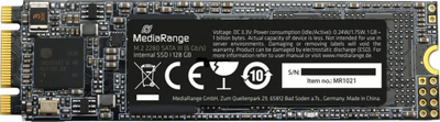Disk SSD MediaRange, 128GB, M.2 2280 SATA III