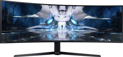 Monitor Samsung Odyssey Neo G9 (LS49AG950NUXEN), 49", DQHD, i zi / bardhë