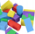 Lojë ndërtime Mega Creative Rainbow Blocks, 29 copë, shkumë EVA, shumëngjyrëshe