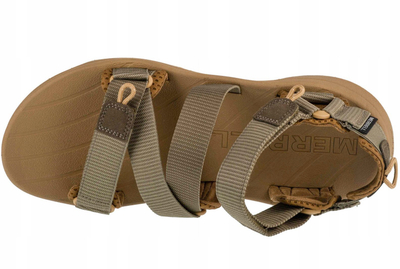 Sandale për goca Merrell Speed Fusion Web Rmx W J008138, material tekstil e plastik, taban gome, kafe