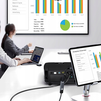 Adapter USB C në HDMI Wozinsky WACH-01, 4K 60Hz, gri