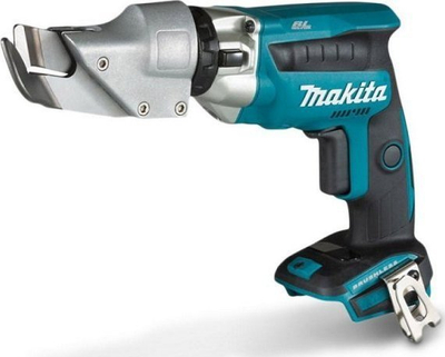 Gërshërë pa kabllo për llamarinë Makita, 1.3mm, 18V, jeshile me të zezë