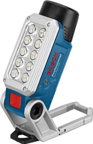 Dritë portative pa kabllo Bosch GLI DeciLED, 10 LED, kompatibile 10.8V, blu