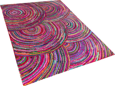 Tepih Beliani KOZAN, 160x230 cm, pambuk, shumëngjyrësh