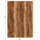 Pllakë tavoline HPL HM6350.30, drejtkëndore 60x80cm, trashësi 12mm, Indian Sheesham
