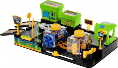 Set loje lavazh makinash Guang Wei Wash Playset, 2 makina lodër, +3 vjeç, shumëngjyrësh
