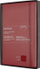 Fletore Moleskine Classic me lëkurë, e madhe 5" x 8.25", me vija, e kuqe Bordeaux