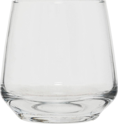 Set enësh xhami Elaya, 12 copë, 19x19x6 cm, transparent