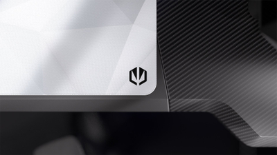 Mouse pad gaming Endorfy Crystal Onyx White XL, 900x400mm, me cepa të qepur, i zi me të bardhë