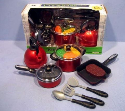 Set lodrash kuzhine HIPO Box, 13 pjesë, plastikë, shumëngjyrëshe