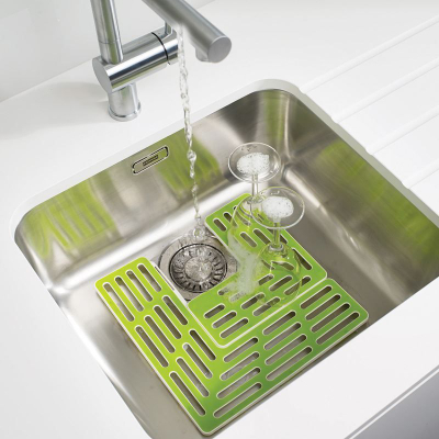 Заштита за мијалник Joseph Joseph Sink Saver, гума, сива