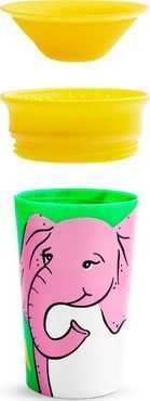 Shishe për fëmijë Munchkin Mug 360 Eco Wildlove, e gjelbër, 266 ml
