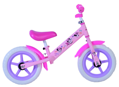 Bicikletë pa pedale Disney Minnie, 10", për vajza, rozë