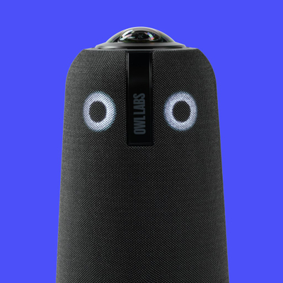 Kamerë dhe altoparlant Owl Labs Meeting Owl 4+, 360°, i hirtë