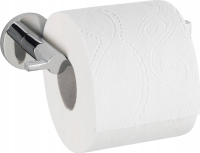 Mbajtëse letre higjienike WENKO UV-Loc Isera, montim pa shpime, inox, argjendi