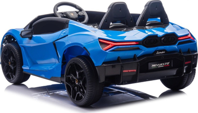Makina elektrike për fëmijë Ramiz Lamborghini Revuelto Strong XL, model sportiv, blu