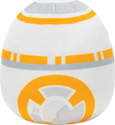 Lodër pelushi Squishmallows Star Wars BB 8, 5", portokalli e bardhë
