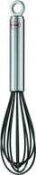 Rrahëse kuzhine Roesle, çelik inox dhe silikon, 22.5 cm, argjendtë e zezë
