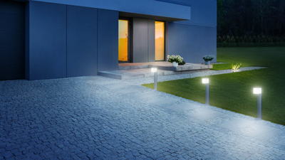 Dritë shtigjesh STEINEL GL 80 C, LED, Bluetooth, gri