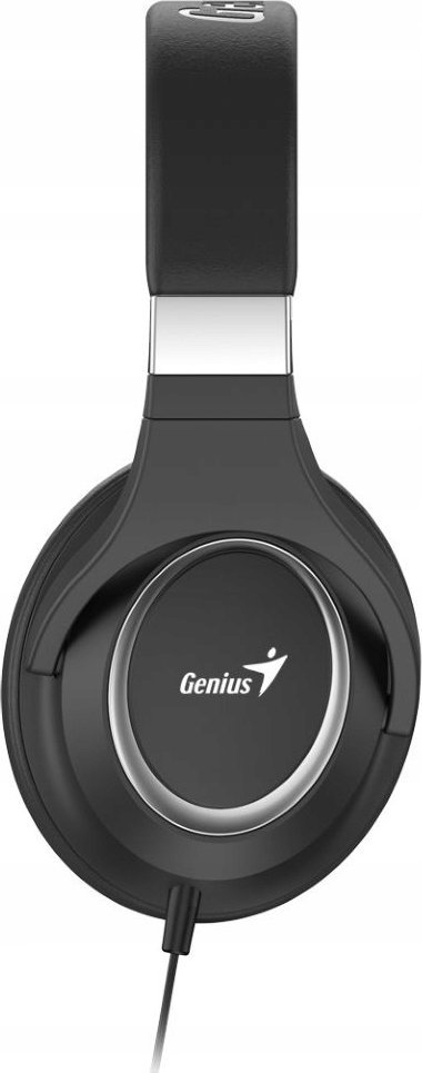 Kабелски слушалки Genius HS610, микрофон, супра-ауерални, црни