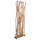 Paravan ndarës druri teak dega natyrale 60×20×181 cm (HM9371)