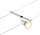 Sistem drite me kabllo Paulmann Wire Salt, 5x spot, 5 m, krom