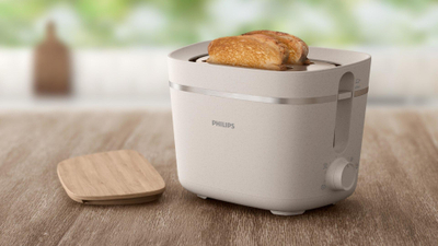 Toaster Philips HD2640, 2 vende pjekjeje, 8 nivele, i bardhë