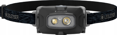 Dritë koke Ledlenser HF8R Core, 1600 lumen, me karikim, e zezë